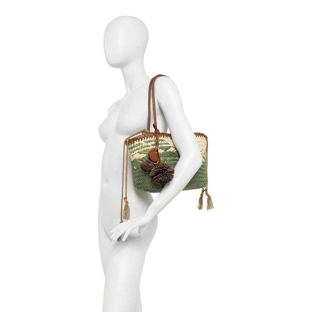 Bolso capazo paja Gianni Chiarini elegante y veraniego foto 2