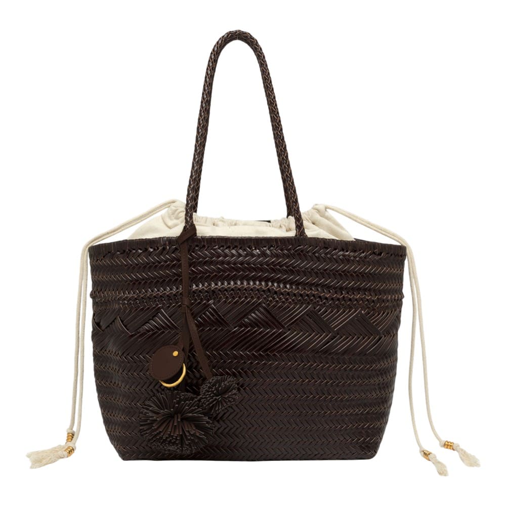 Bolso piel trenzado marrón Gianni Chiarini Paloma Bs 11372