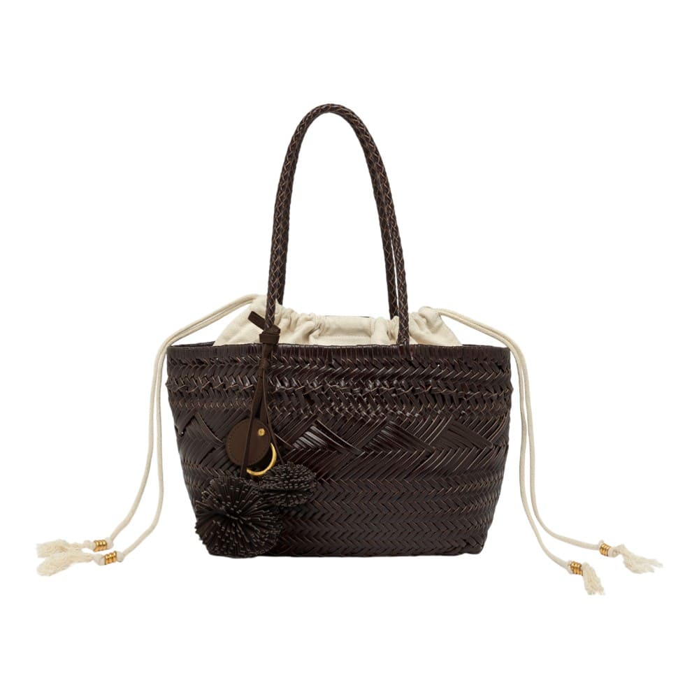 Bolso trenzado piel pompones Gianni Chiarini Paloma Bs 11371