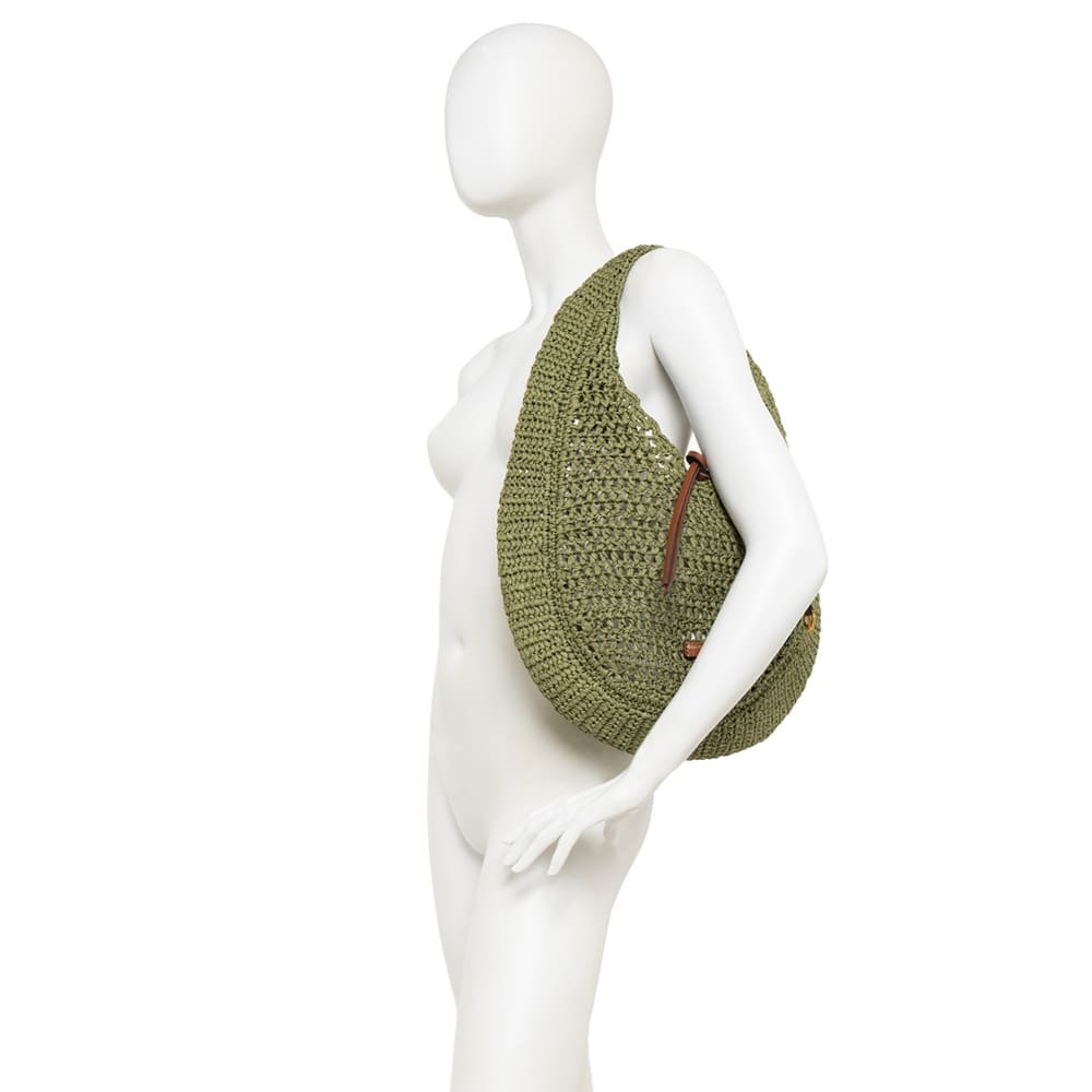 Bolso crochet beig asa Gianni Chiarini elegante foto 2