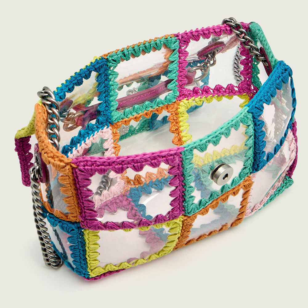 Bolso hombro ganchillo y vinilo Kurt Geiger | Carrilé foto 4