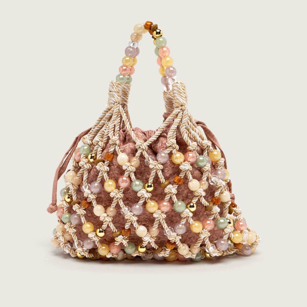 Bolso Mano Red Adornos Multicolor Kurt Geiger foto 3
