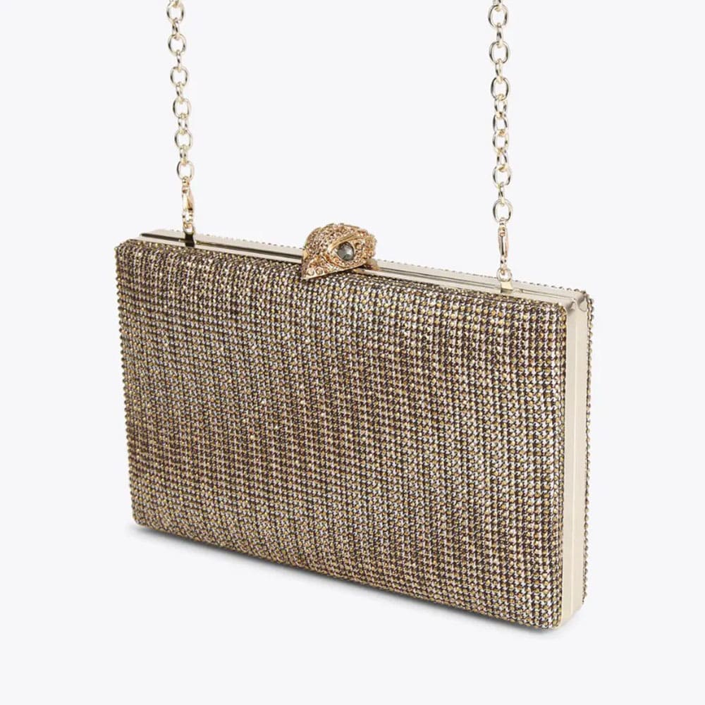 Cartera Mano Cadena Dorada Kurt Geiger foto 3