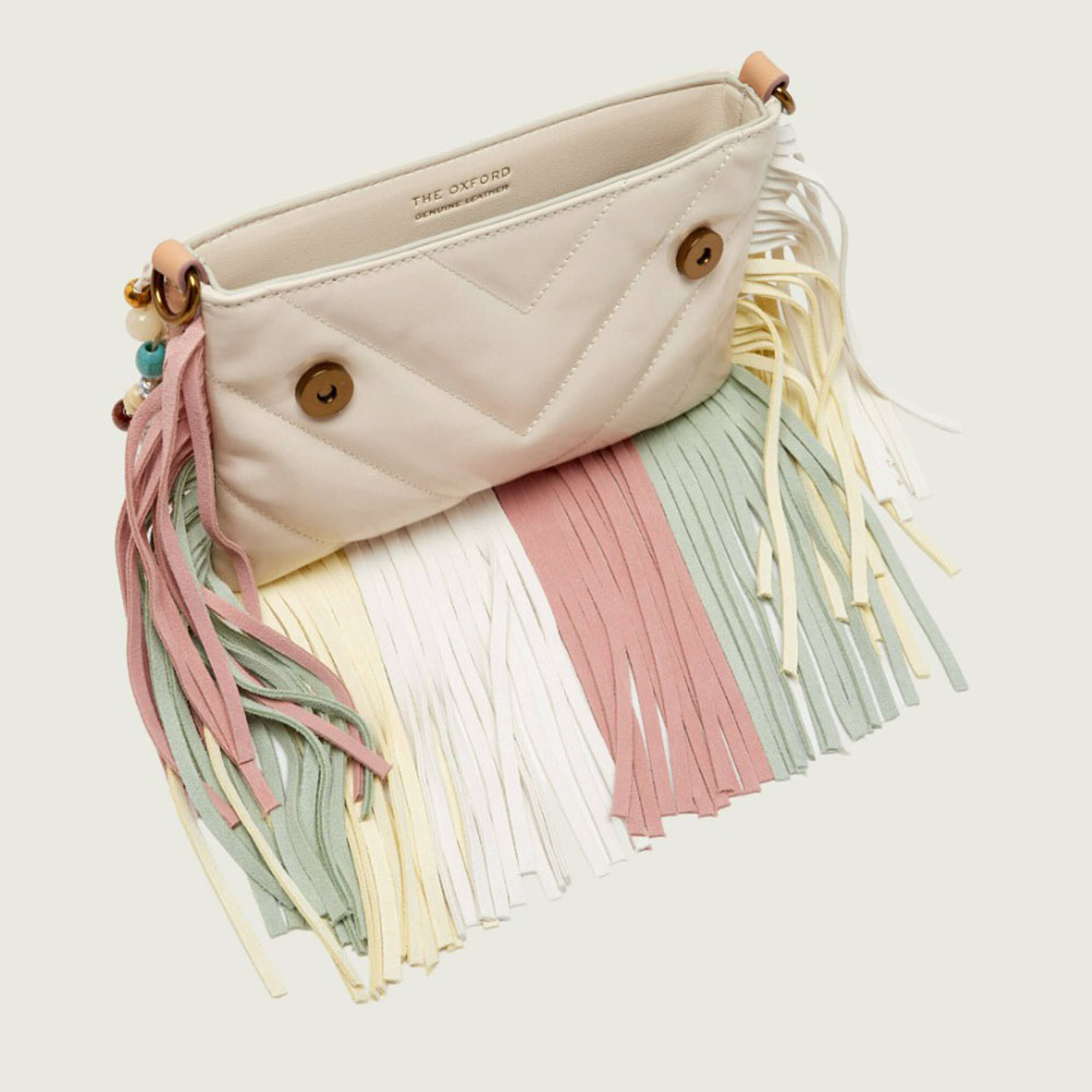 Bolso Hombro y Bandolera Flecos Multicolor Kurt Geiger foto 4