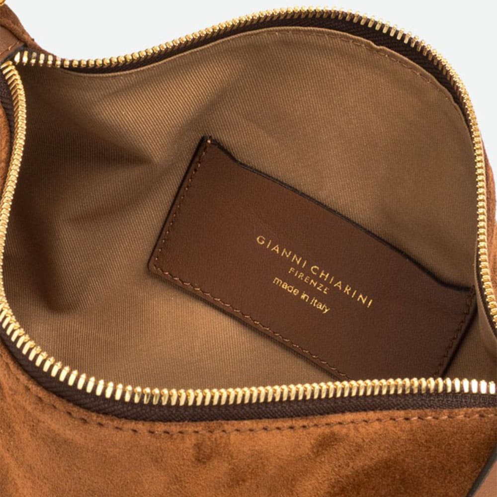 Bolso hombro ante coñac Gianni Chiarini foto 4