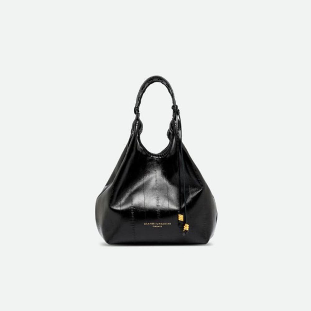 Bolso negro mano y correa piel Gianni Chiarini Dua BS 12678