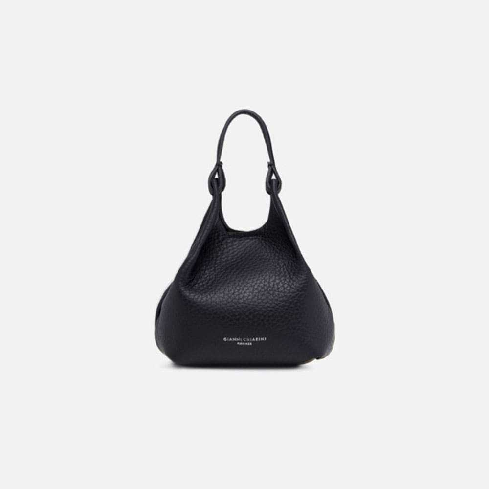 Bolso piel azul marino asa y correa Gianni Chiarini Dua BS9718