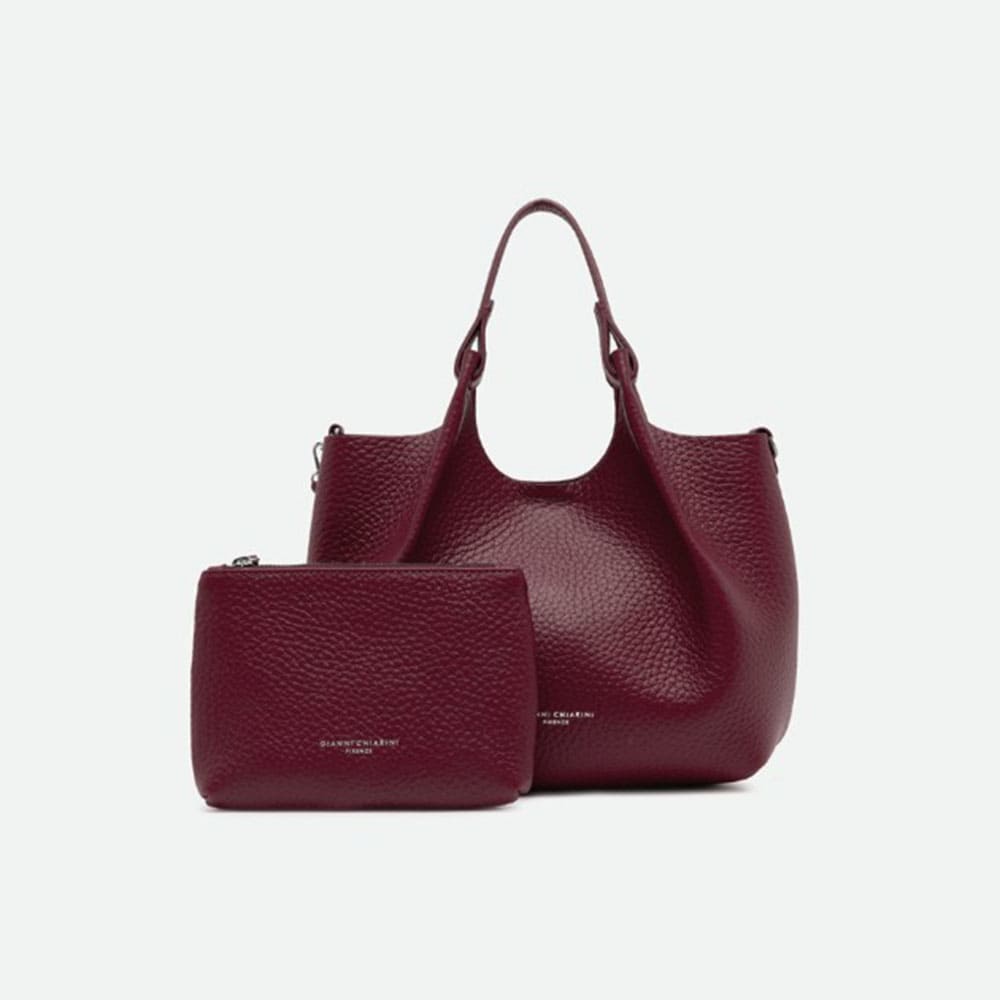 Bolso piel burdeos asa Gianni Chiarini | Carrilé foto 4