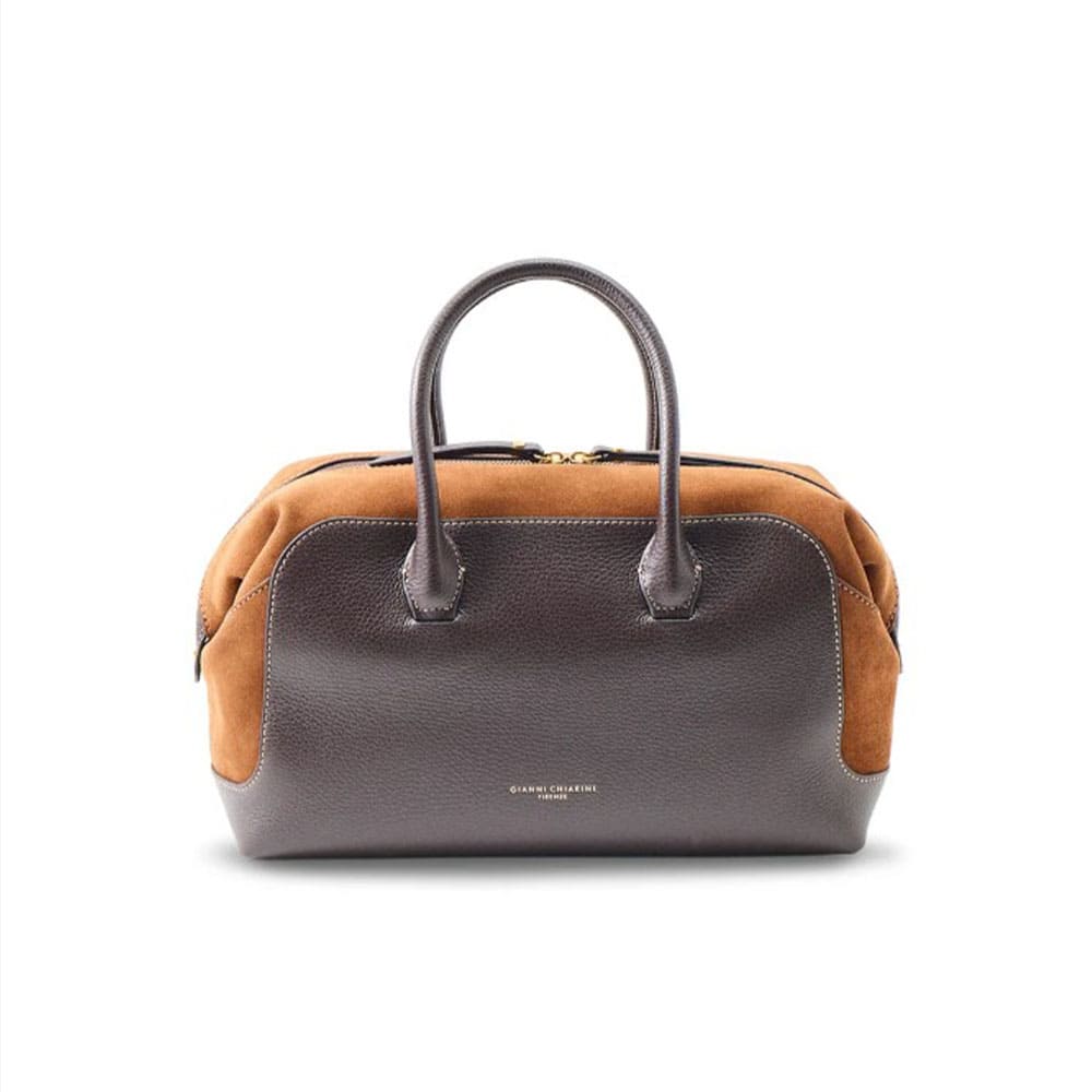 Bolso marrón asa y bandolera piel Gianni Chiarini Gemma BS 12241