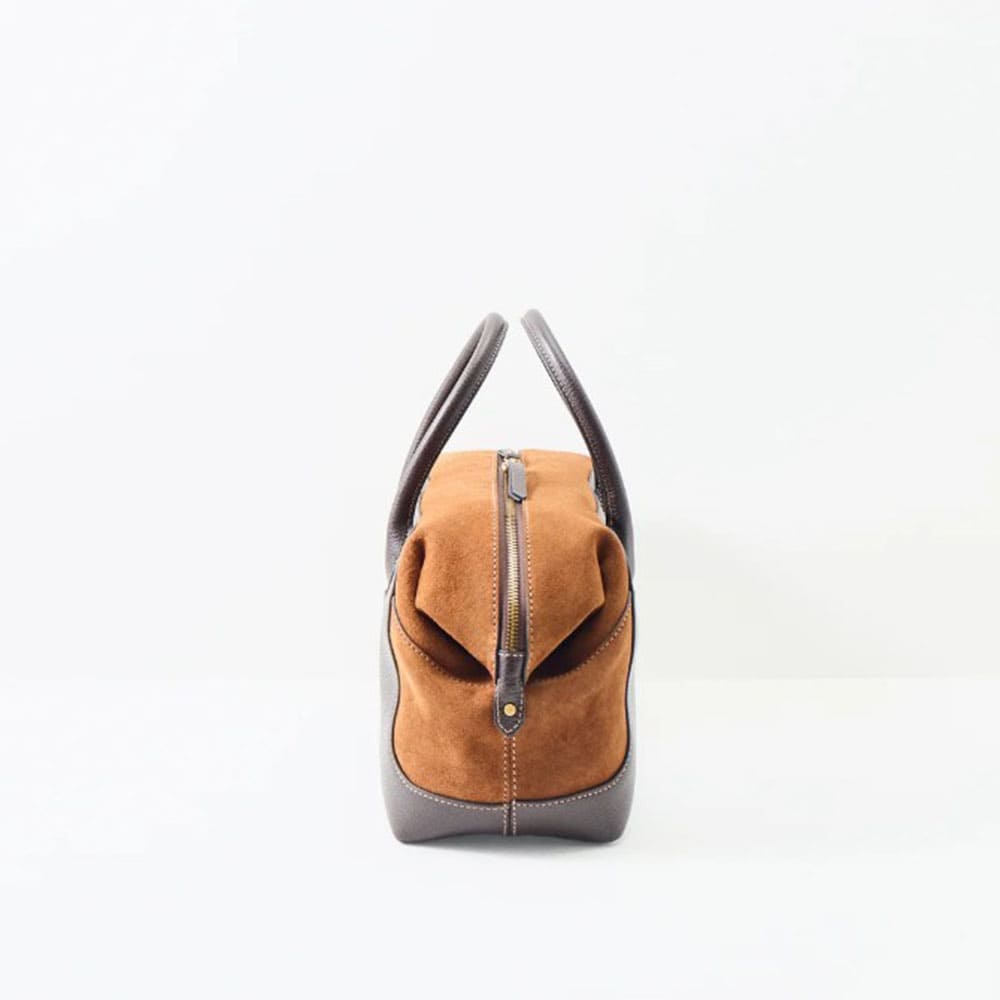Bolso marrón asa y bandolera piel Gianni Chiarini foto 3