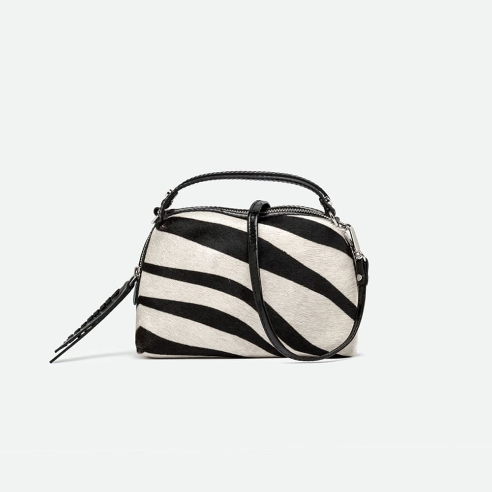 Bolso bandolera cebra Gianni Chiarini Alifa BS 1249