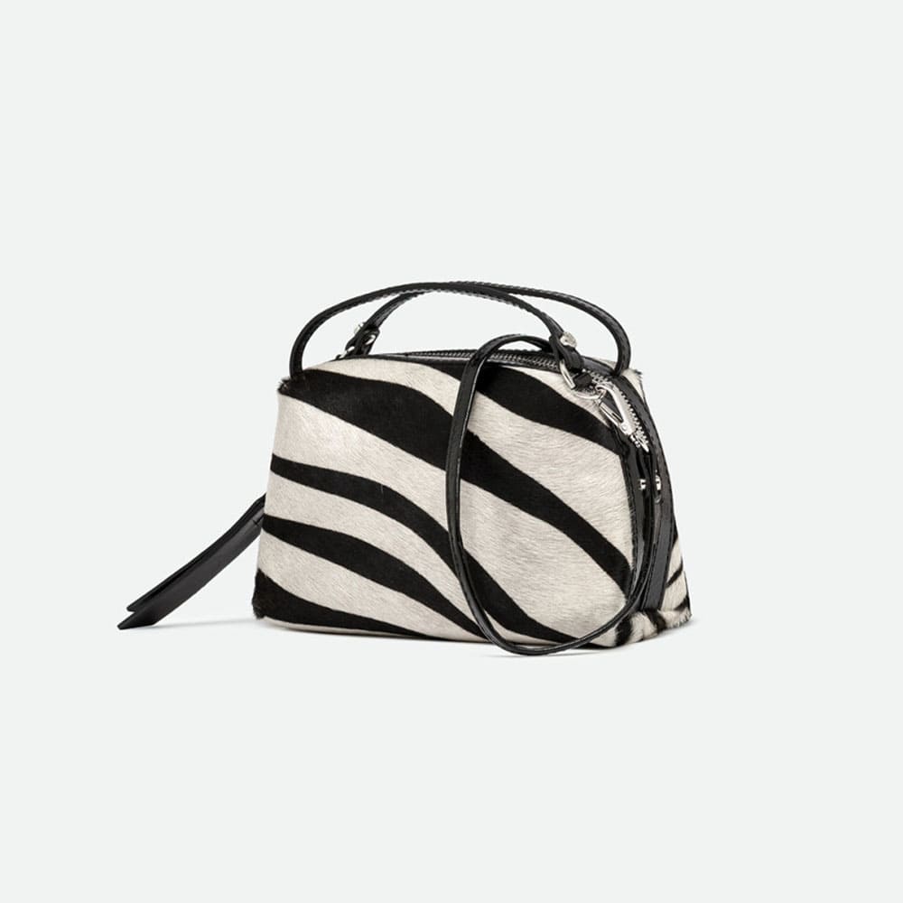 Bolso bandolera cebra Gianni Chiarini | Carrilé foto 4