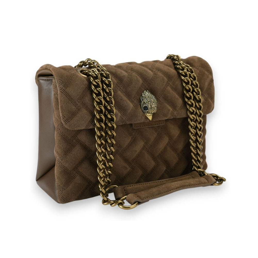 Bolso cadena ante marrón Kurt Geiger | Carrilé foto 3
