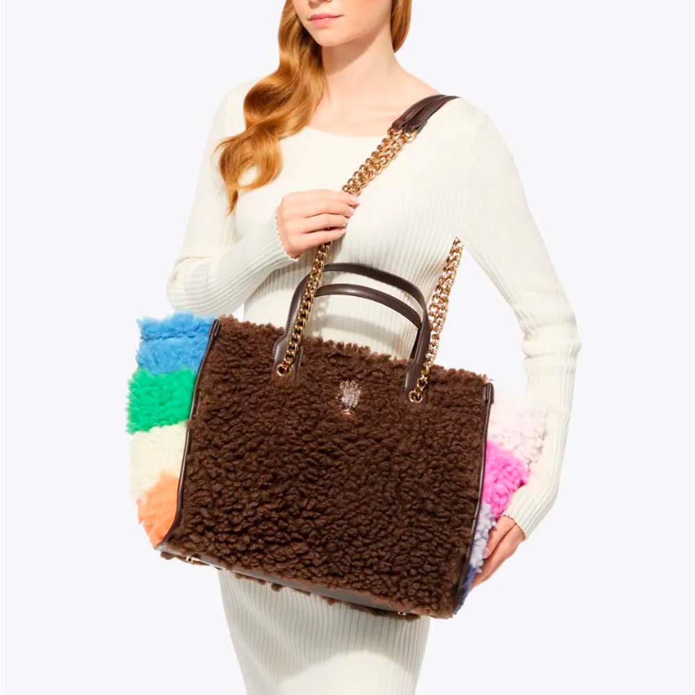 Bolso pelo asa y cadena Kurt Geiger foto 2