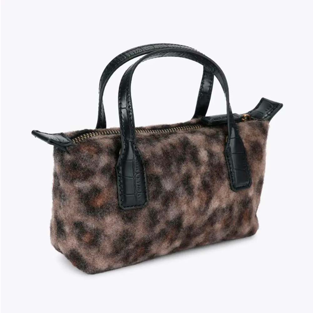 Bolso leopardo cremallera cruzado Kurt Geiger foto 4