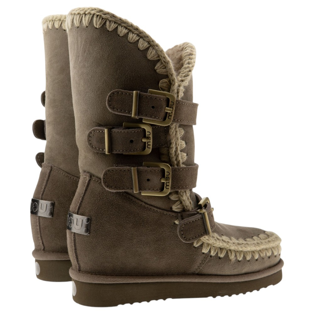 Bota alta australiana hebillas piel oveja Mou | Gallery Carrilé foto 4