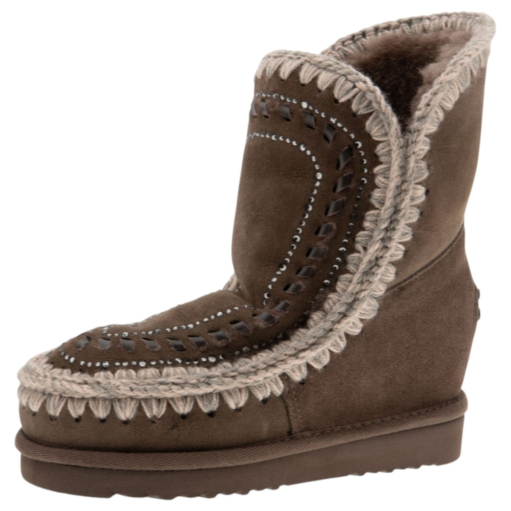 Bota australiana cuña y strass Mou | Gallery Carrilé foto 3