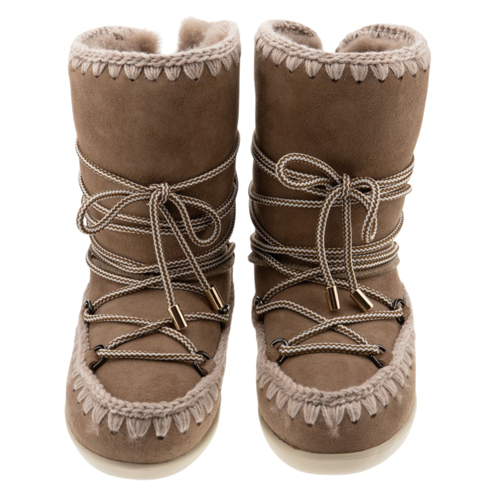 Botas Mou deportivas cordones nude | Gallery Carrilé foto 2