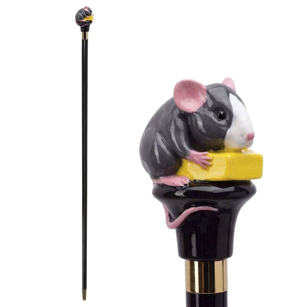 Calzador adorno ratón Walking Sticks CDF86G