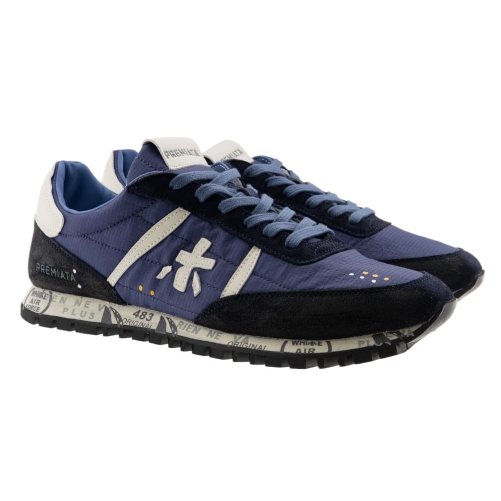 Zapatillas Premiata Sean 6637 Azul Marino Estilo Deportivo y Elegante Gallery Carrile