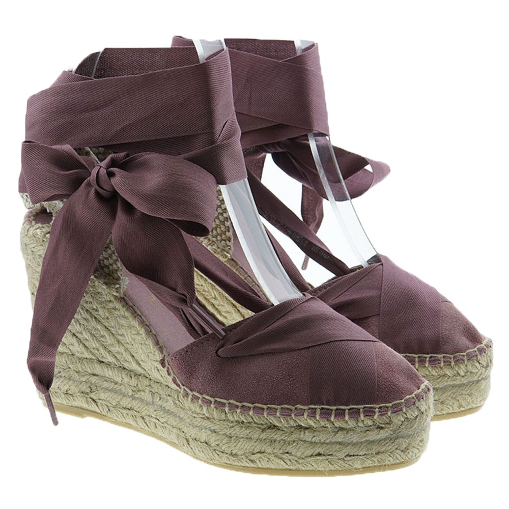 Alpargatas cerradas cuña alta Juncal Aguirre Silene