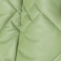 Diseño acolchado en verde suave