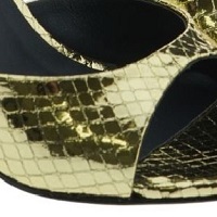 Sandalias doradas