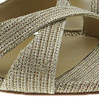 Sandalias lamé