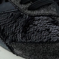 Zapatillas con lentejuelas