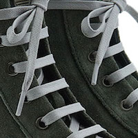 Con cordones y cremallera