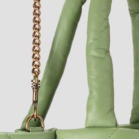Correa ajustable con cadena dorada