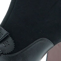 Botines negros