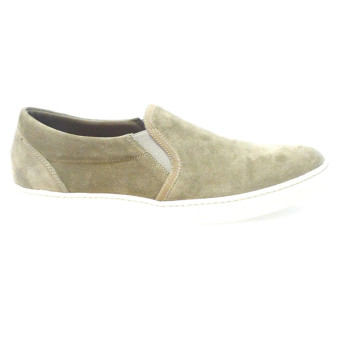 Slip-on caballero nobuck taupe Frau 28A3 Sughero