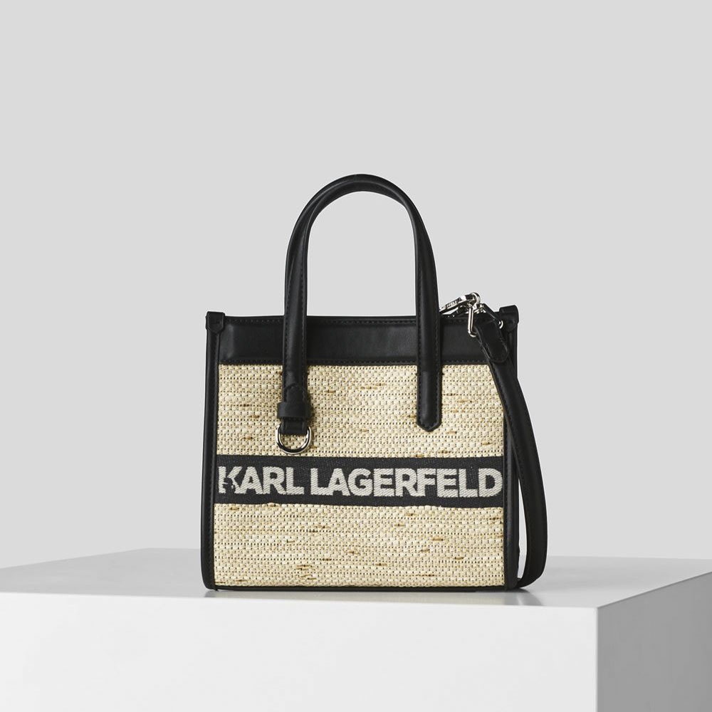 Bolso tote pequeño lona Karl Lageferld 215W3012