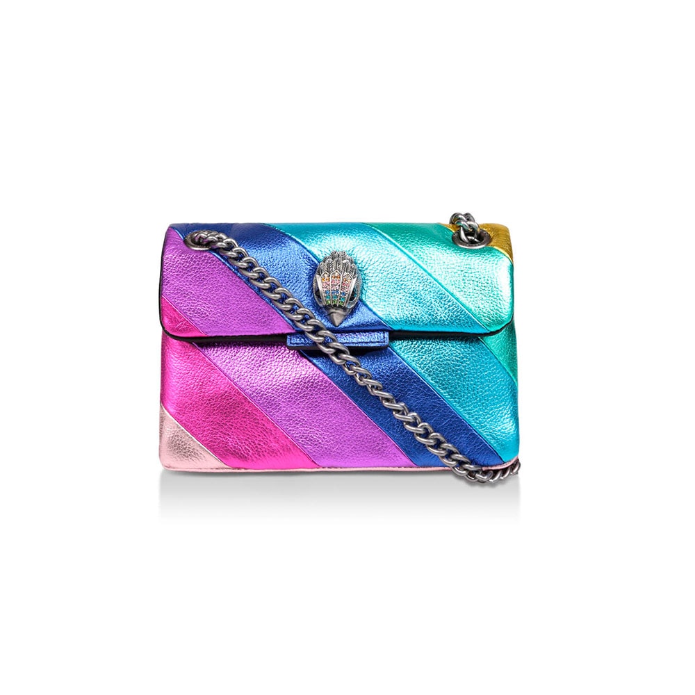 Bolso mini cadena piel Kurt Geiger Mini Kensington Bag Leather Multicolor