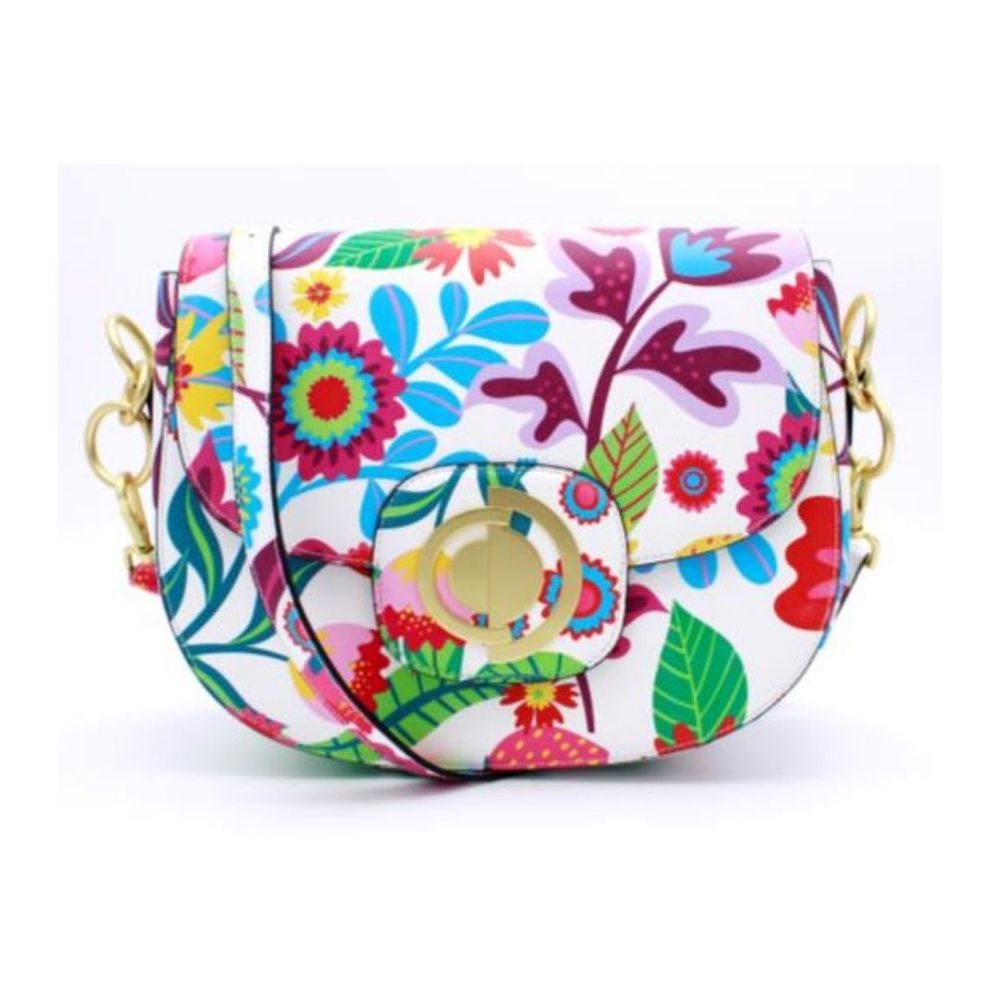 Bolso bandolera estampado flores Chocolat'Dor Kiki