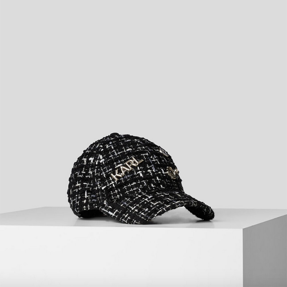 Gorra mujer bouclé pins Karl Lagerfeld 226W3414