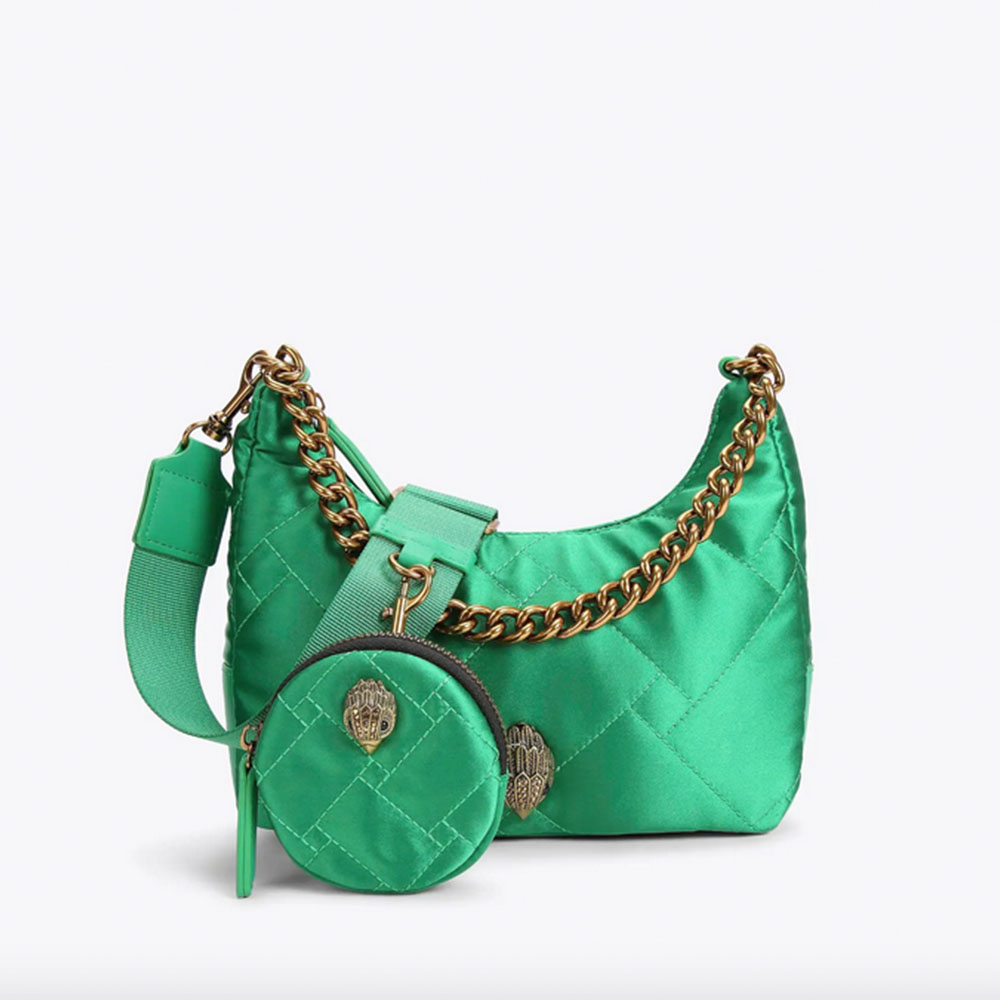 Bolso nylon bandolera y cadena Kurt Geiger Recycled Multi Cross