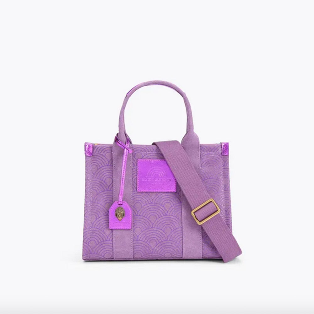 Bolso mini tote Kurt Geiger Mini Southbank Violeta