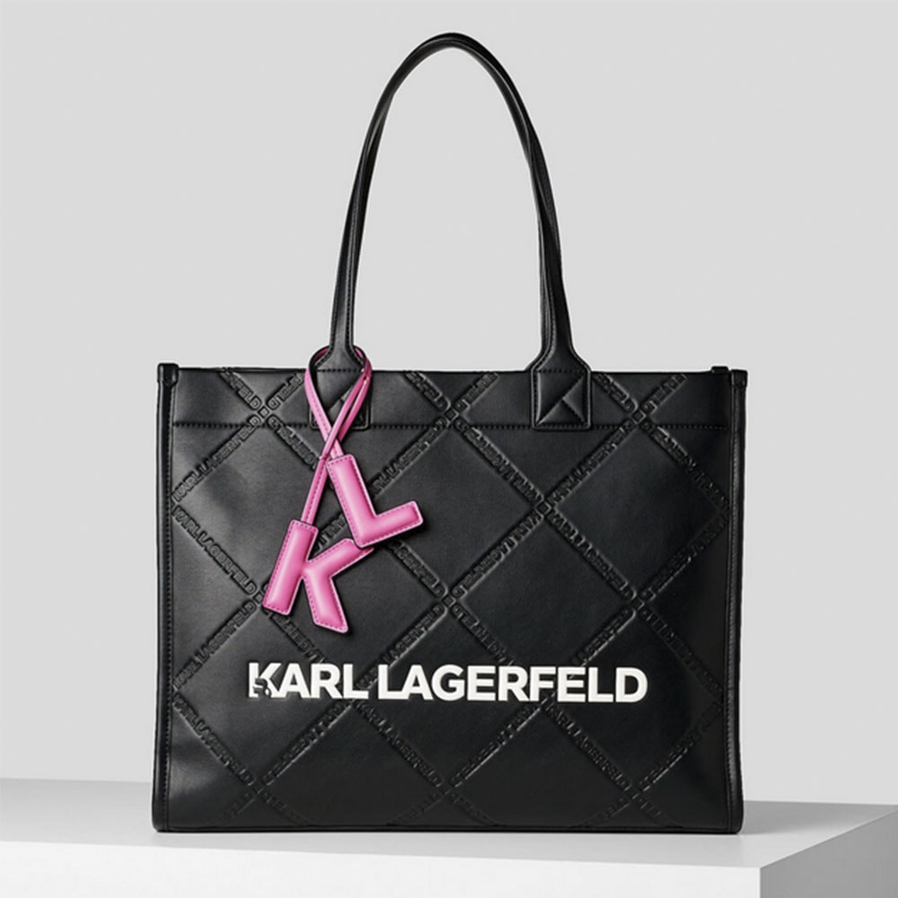 Bolso tote relieve logo Karl Lagerfeld 230W3030