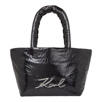 Bolso tote mini acolchado logo Karl Lagerfeld 236W3003