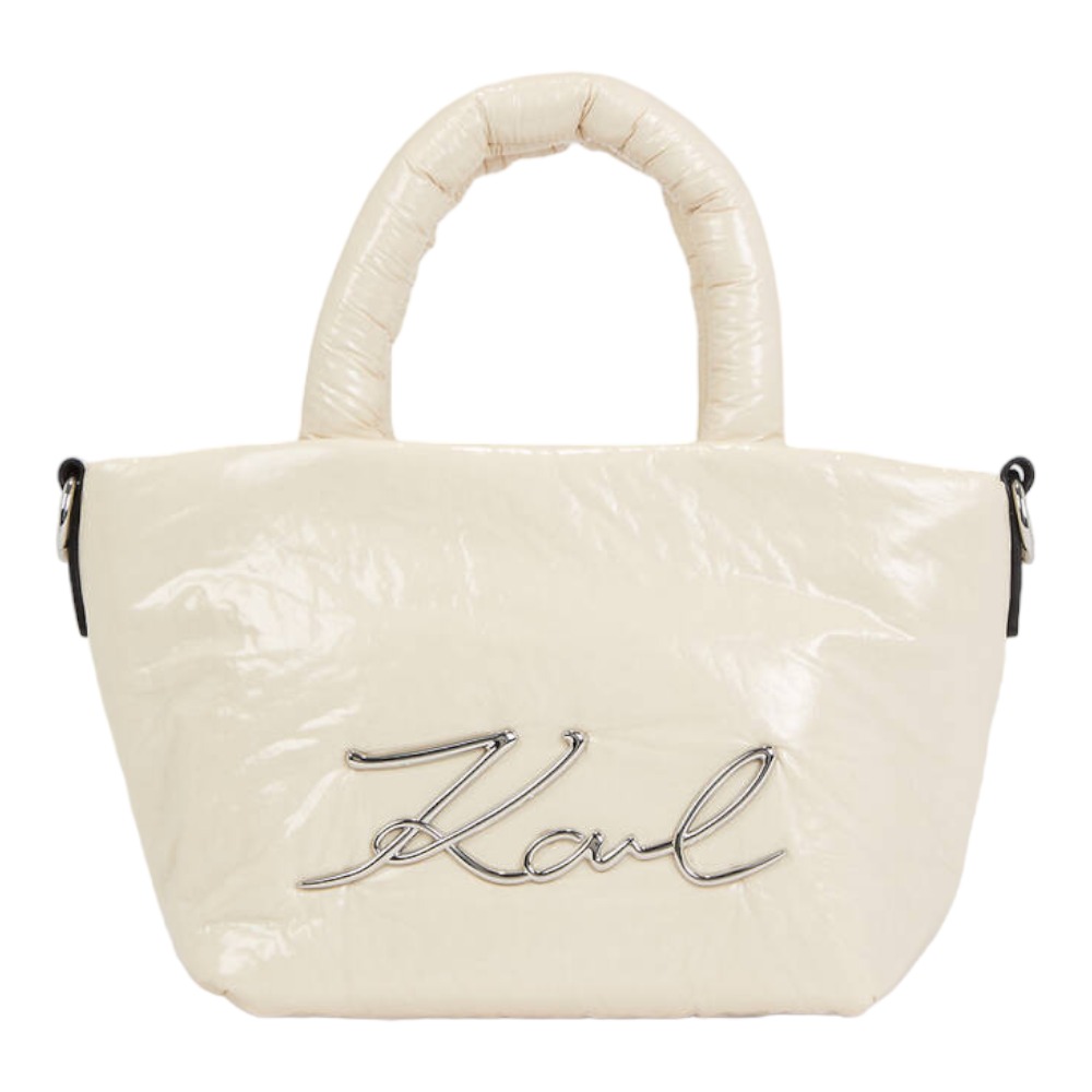 Bolso tote mini acolchado logo Karl Lagerfeld 236W3004