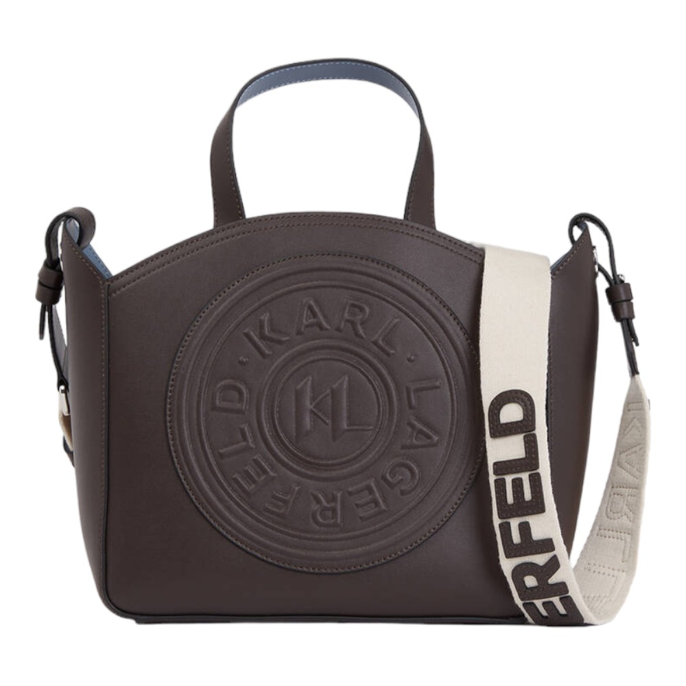 Bolso tote piel doble asa logo Karl Lagerfeld 236W3094