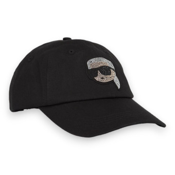 Gorra tela dibujo logo tachas karl Lagerfeld 236W3402