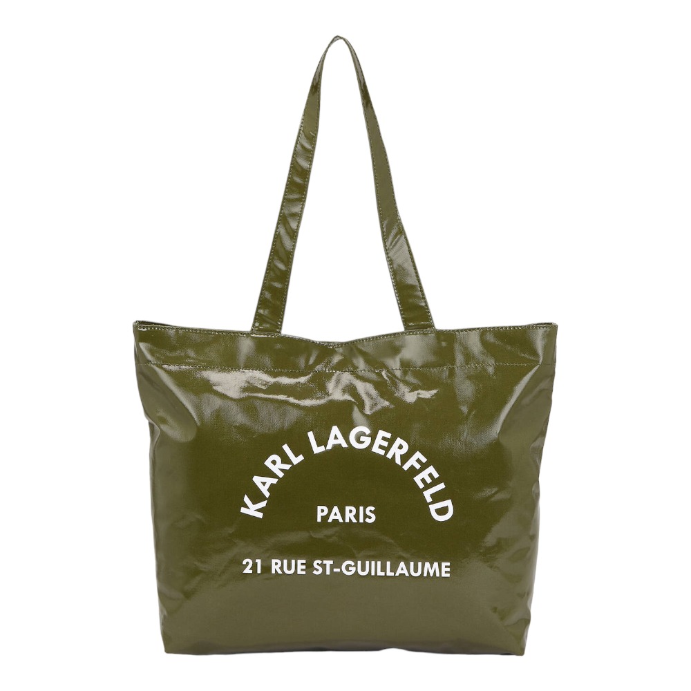 Bolso shopper cuero brillante Karl Lagerfeld 236W3873