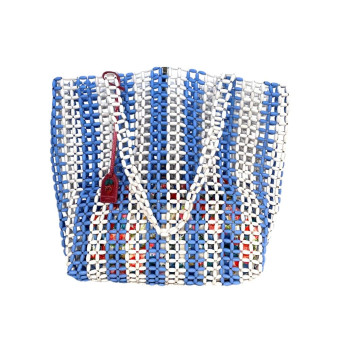 Bolso Kurt Geiger Shopper Azul 4377289999 Beaded Kensington 