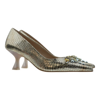 Zapatos Salón Fiesta Arena Pedrería Zinda 3095