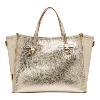 Bolso Dorado Shopper Marcella by Gianni Chiarini BS 9332