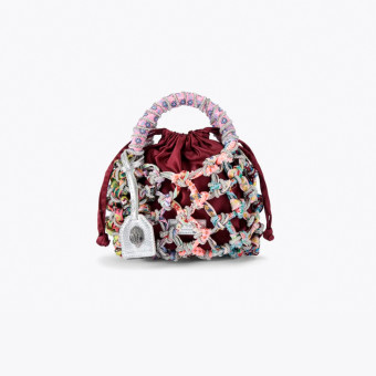 Bolso mano cristales Kurt Geiger Sm Macrame Crystal Bag