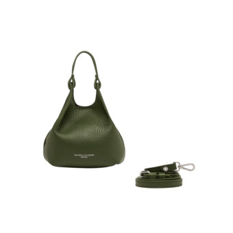 Bolso pequeño asa piel kaki Gianni Chiarini Dua 9718